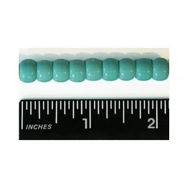 Pony Beads White Opaque Large Hole Beads Made in USA