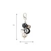 Dhdfisd 8 Ball Keychain Y2K Star Dice Billiards Keychin Lucky