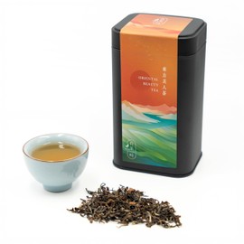 TEA &TIME Taiwan Oriental Beauty Tea - Oolong Tea, Loose Leaf Tea, High Mountain Tea for Health, Hot and Cold Brew, Handpicked, 100% Organic and Natural (60g / 2.12oz)