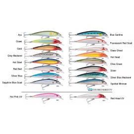 Rapala X-RAP Saltwater 12 Lure - Dives 4-8 Feet --Pick Your Color - Spotted Minnow(SPM)