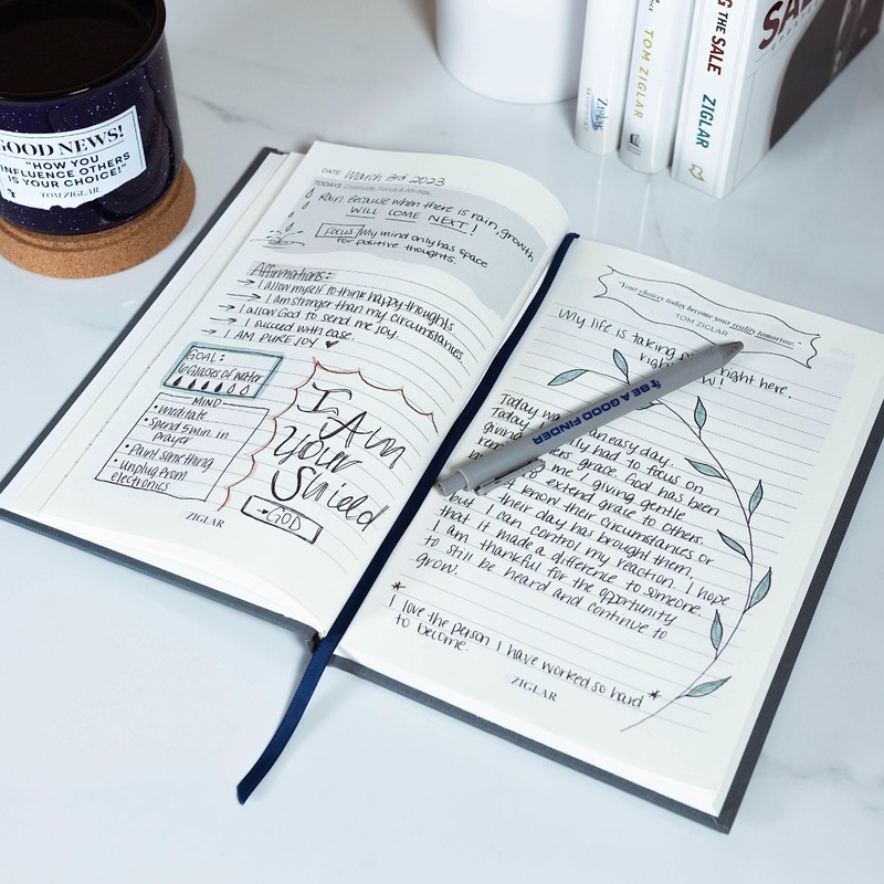 Zig Ziglar The Performance Journal Daily Gratitude Journal with Inspirational