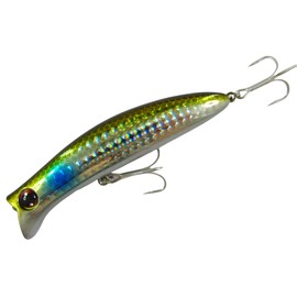 momolures - momowake 90 110 Floating Subsurface Minnow for Saltwater Bass fishing komomo lure style bait (90mm - LENS BORA)