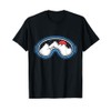 Ski Glasses Ski Goggles Mountains Skiing Skier T-Shirt
