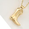 Cowboy Boot Necklace Cowgirl Charm Necklace for Women Western Necklace