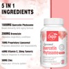 Liposomal Quercetin Phytosome 1600mg Per Serving, with Bromelain & Vitamin