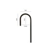 S Hooks - Sold in Packs of 3 - Handy