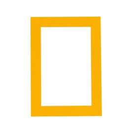 14x18 Mat Bevel Cut for 12x16 Photos - Acid Free Golden Orange Precut Matboard - For Pictures, Photos, Framing - 4-ply Thickness