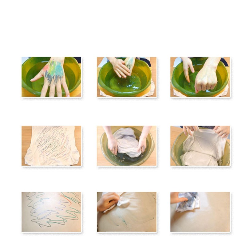 Crayon Washable Multiple Colour Rotating Easy Painting Fun Drawing for
