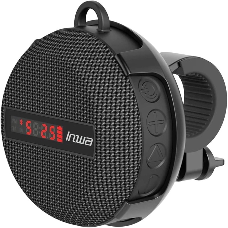 Inwa Portable Bluetooth Speaker Bike Speaker with Speed Display Wireless