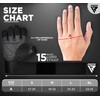 RDX Workout Gloves, 15-Inch Long Support Strap Anti Slip Palm