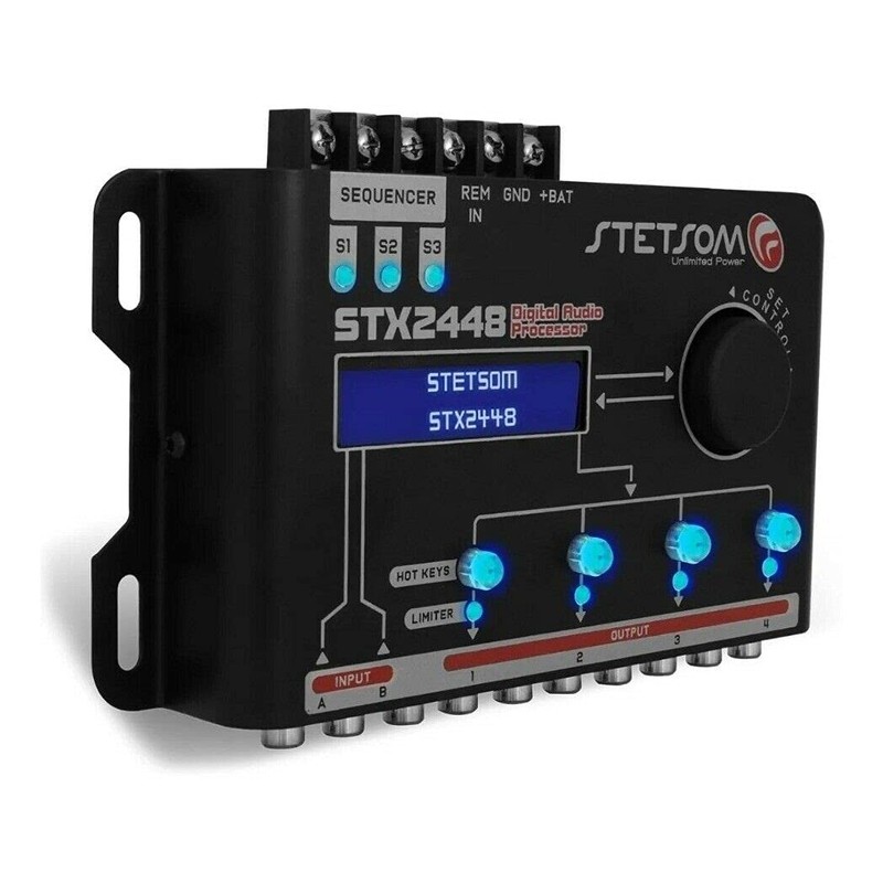 Stetsom Digital Audio Processor Equalizer XVR 4 - STX2448