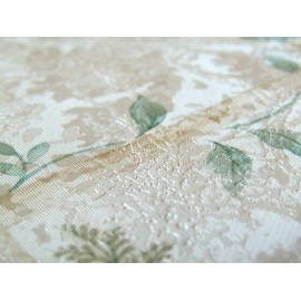 Imperial Green Wall of Leaves Textured Wallpaper by Imperial Wallcovering Made in England