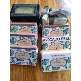 Homemade  2 Bars organic avocado soap, home made ,new  usa seler