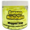 Banana Milkshake - 150g Whipped Soap - Shower Fluff -