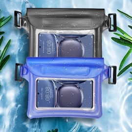 Waterproof Smartphone Bag / Pouch for Water Activities (Crossover) Waterproof Phone Bag (White)