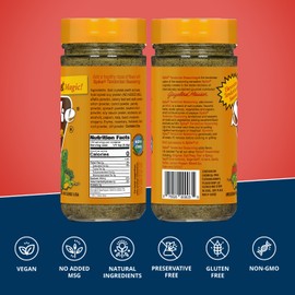 Spike Tenderizer Seasoning 2-Pack – Natural Blend of Salt Crystals, Flavorful Herbs & Vegetables with Tenderizing Papaya Enzyme, 3.75 Oz Ea