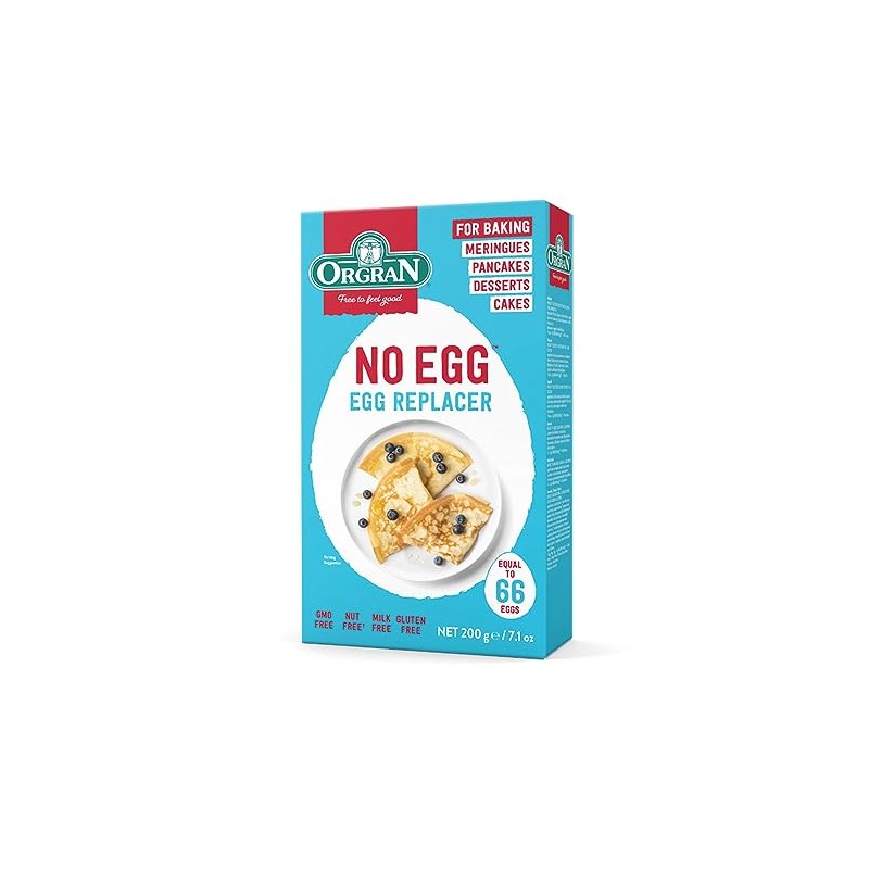 Orgran No Egg, Egg Replacer Mix (200g) - Pack of