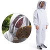 Bee Keeper Suit Professional Elastic Waist Soft Cotton Beekeeping Outfit