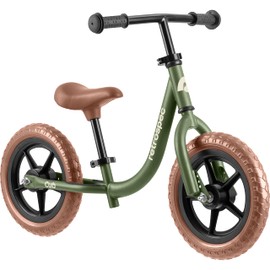 Retrospec Cub 2 Toddler 12" Balance Bike, 18 Months - 3 Years Old, No Pedal Beginner Kids Bicycle for Girls & Boys, Flat-Free Tires, Adjustable Seat, & Durable Frame