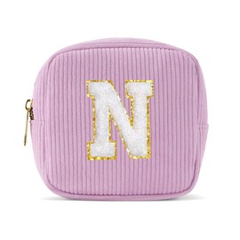 Pocmimut - Bolsa de maquillaje para mujeres y adolescentes, regalo de cumpleaños ideal para novia, profesora y madre, Mini-Púrpura, Mini, 40