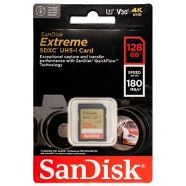 SanDisk 128GB Extreme SD Card (2 Pack) SDXC Memory Cards Compatible Browning Defender Pro Series Trail Cameras (SDSDXVA-128G-GNCIN) Bundle with (1) Everything But Stromboli 3.0 Micro & SD Card Reader