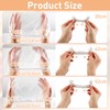Ninsula 150 Pcs Bowl Covers for Bread Proofing, Plastic Bowl