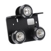 Back Support Plate Black Metal 3D Printer Extruder Back Support