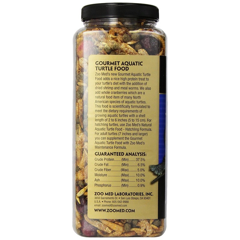 Zoo Med Gourmet Aquatic Turtle Food 11 oz.