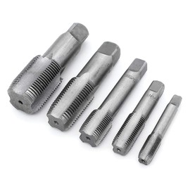 Yuhtech 5 x thread drill, BSP 55 degree thread cutter G1/8 G1/4 G3/8 G1/2 G3/4