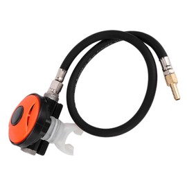 Pssopp Comfortable Scuba Dive Snorkel 2nd Stage Regulator Explorer, Mouthpiece for Scuba Diving, Ideal for Water Sports Enthusiasts