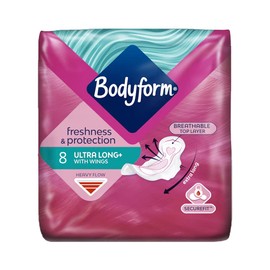 BODYFORM - ULTRALONG+ Wings pm1.49 8's - Pack of 16