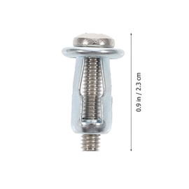 STOBAZA Expansion Screw Petal Nuts: 10 Sets Jack Nuts Anchor Screw Fastener - Corrosion-resistant Steel Thins Fixings, Dowels with Screws Assembly for Iron Sheet Hollow Wall
