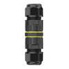 EVOGES IP68 Waterproof Outdoor Inline Cable Connector, 3 Pole, Ø3.5-10mm