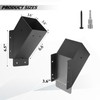 8 Pcs Pergola Brackets , 45-Degree Angle Pergola Bracket, Gazebos