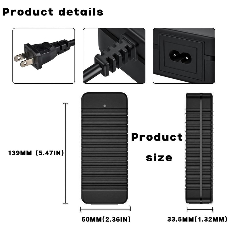 QDD 24V 3A Battery Charger for 24V 27.6V Lead Acid