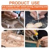 5pcs Wood Carving Tool, HSS Engraving Tool, Rotary Tools, 3
