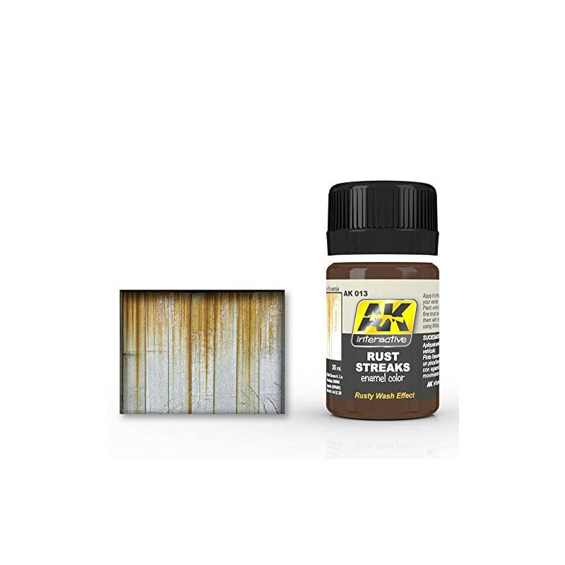 AK00013 AK Interactive - Rust Streaks effects model making wash