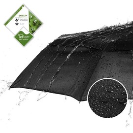 UK-UNIQUE Windproof Umbrella Windproof Travel Umbrella - Compact, Light, Automatic, Strong and Portable - Wind Resistant, Small Folding Backpack Umbrella for Rain - Men and Women (Purple)