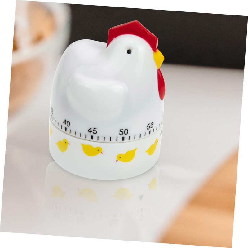MAGICLULU Creative Chicken Mechanical Timer Cartoon Kitchen Timer for Cooking