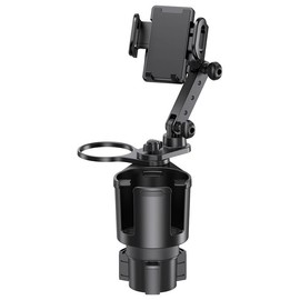 Soporte para teléfono de coche 3 en 1  WOLNAAccesorios para coche, soporte para teléfono celular con expansor de bebidas, para SUV, camión, automóvil 