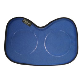 Skwoosh Row Pad Seat Cushion for Masters, Students, Scullers, Dragonboat, Outriggers, Accessories | Fits Concept2 | Gel Pressure Sitz Bone Comfort Relief | Made in USA (Royal Blue)
