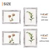 upsimples 5x7 Picture Frame, Rustic White 1 Pack
