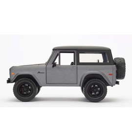 1973 Ford Bronco Grey Black 1:24 Jada Toys 98279