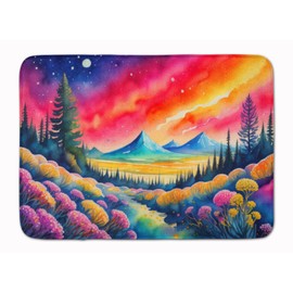 Caroline's Treasures Yarrow in Color Memory Foam Kitchen Mat Machine Washable Anti-Fatigue Mat Cushion Comfort Bath Mat or Kitchen Rug