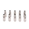10pcs 5 Pin XLR Female Adaptor Mini Metal XLR Female