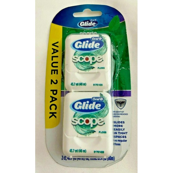 Oral-B Oral B Glide Scope Dental Floss Value 2 pack