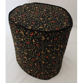 Simple Home Inspirations Quilted Cover Compatible with Keurig Coffee Brewing System (K Supreme, Midnight Floral)