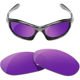 HiCycle2 Polarized Replacement Lenses for Oakley Monster Dog Sunglasses, Purple
