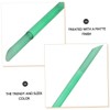 FOMIYES 2pcs Nano Glass Nail File Durable Crystal Polishing Buffers