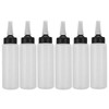 6 Pcs Hair Wash Shampoo Applicator Bottle with Cover Hair